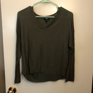 Olive green long sleeve